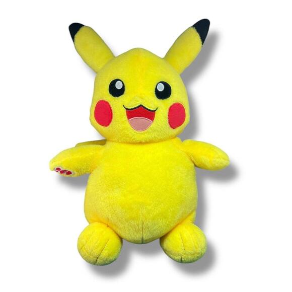 Pikachu Pokémon Build A Bear BAB Talking Plush  2017 - Picture 1 of 8